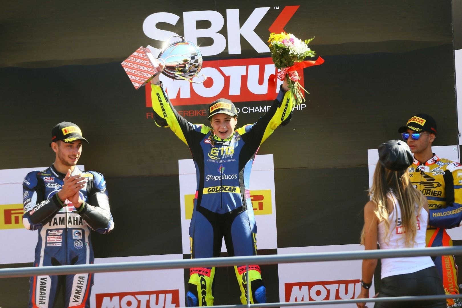 Ana Carrasco, campeona del mundo de WSSP300