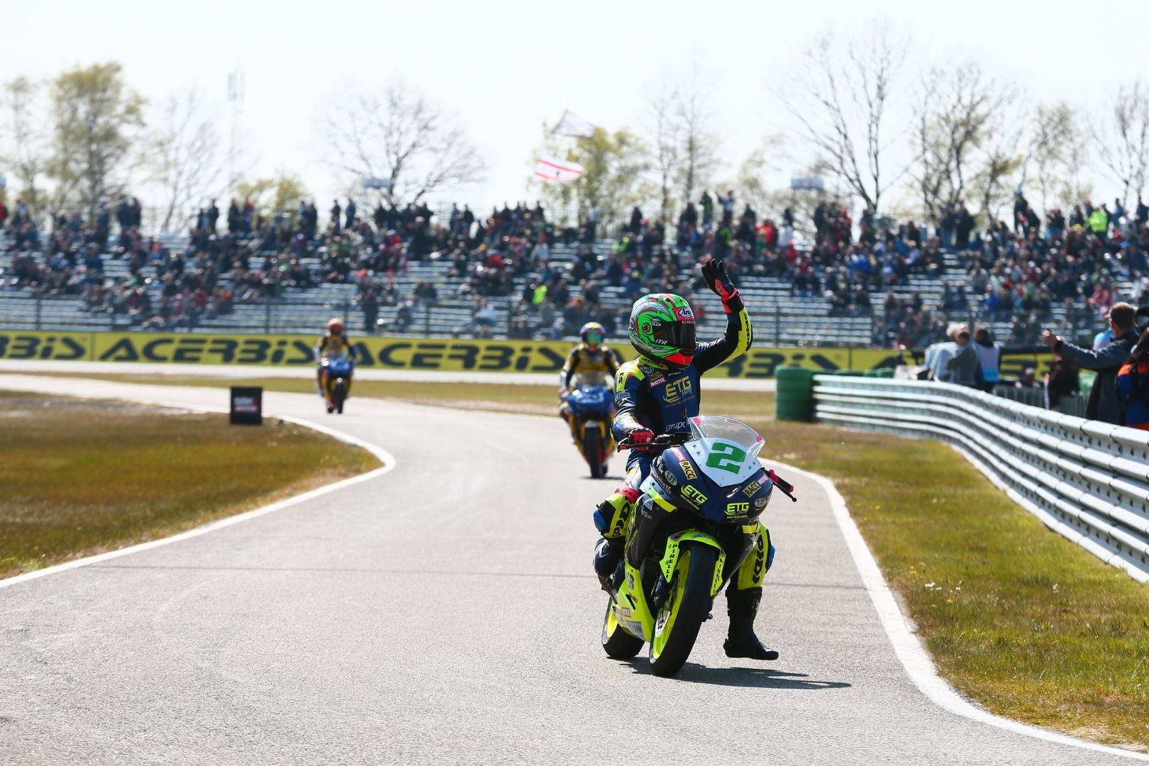 Ana Carrasco, campeona del mundo de WSSP300