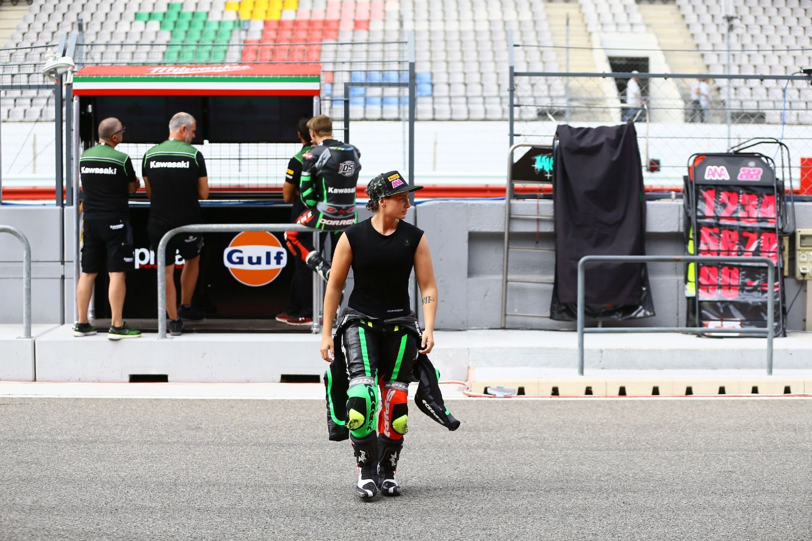 Ana Carrasco, campeona del mundo de WSSP300