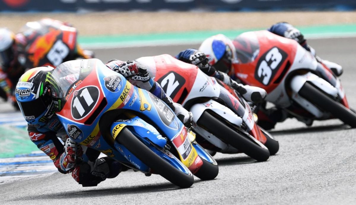 Sergio García logró cuatro victorias en el Mundial Junior de Moto3 2018. Sergio García logró cuatro victorias en el Mundial Junior de Moto3 2018.