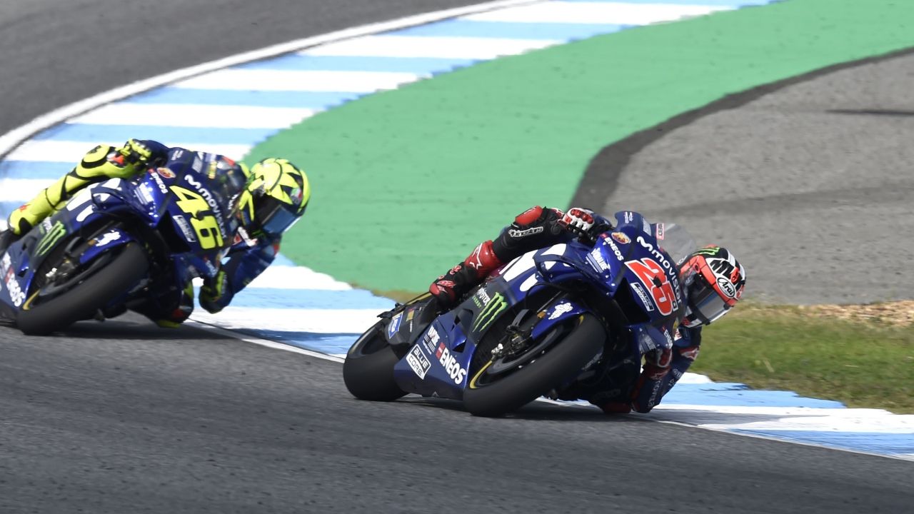 Maverick Viñales: “Veremos si ha sido más el tipo de neumático o la puesta a punto”