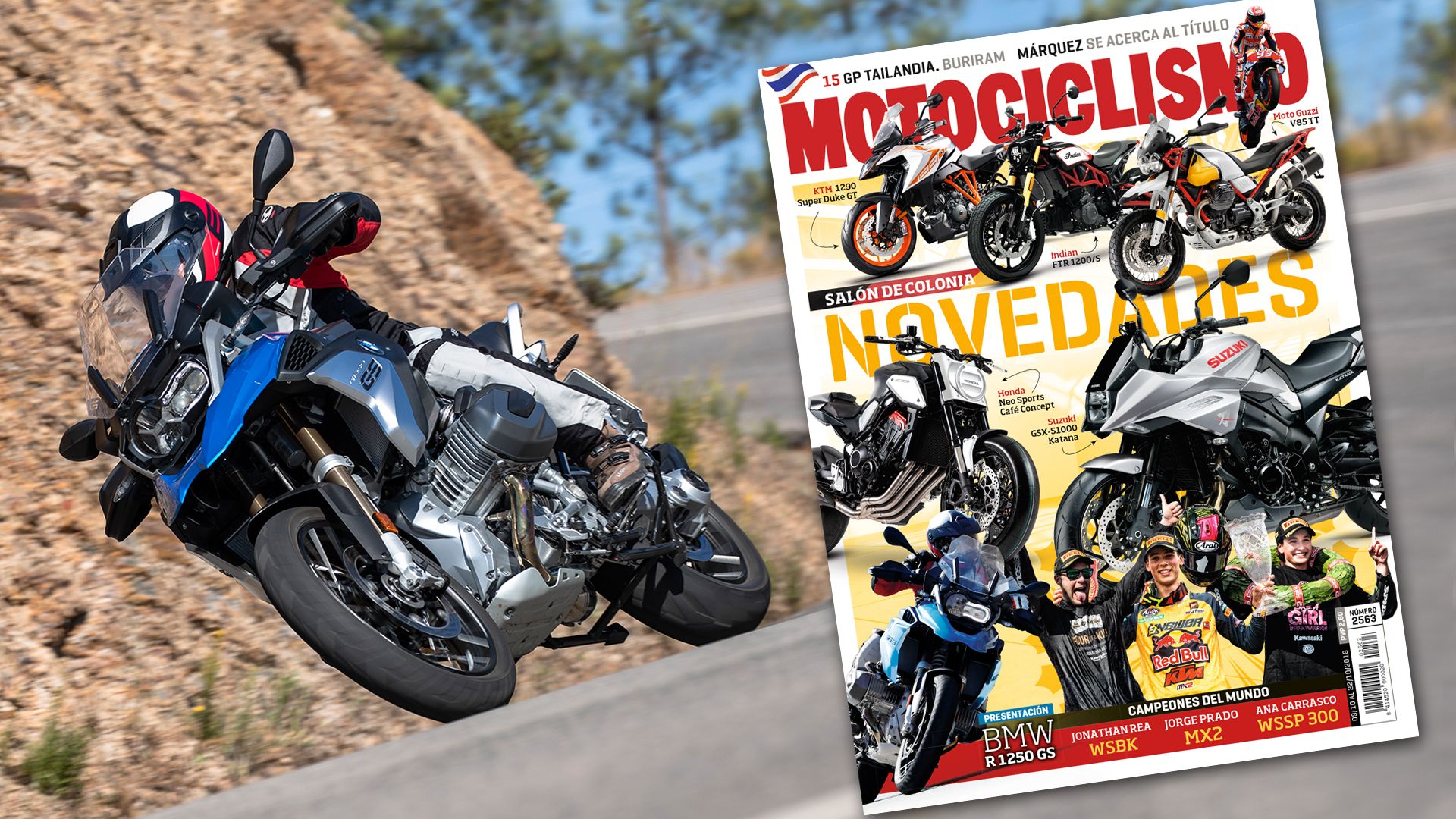 MOTOCICLISMO 2563, contenidos y sumario de la revista