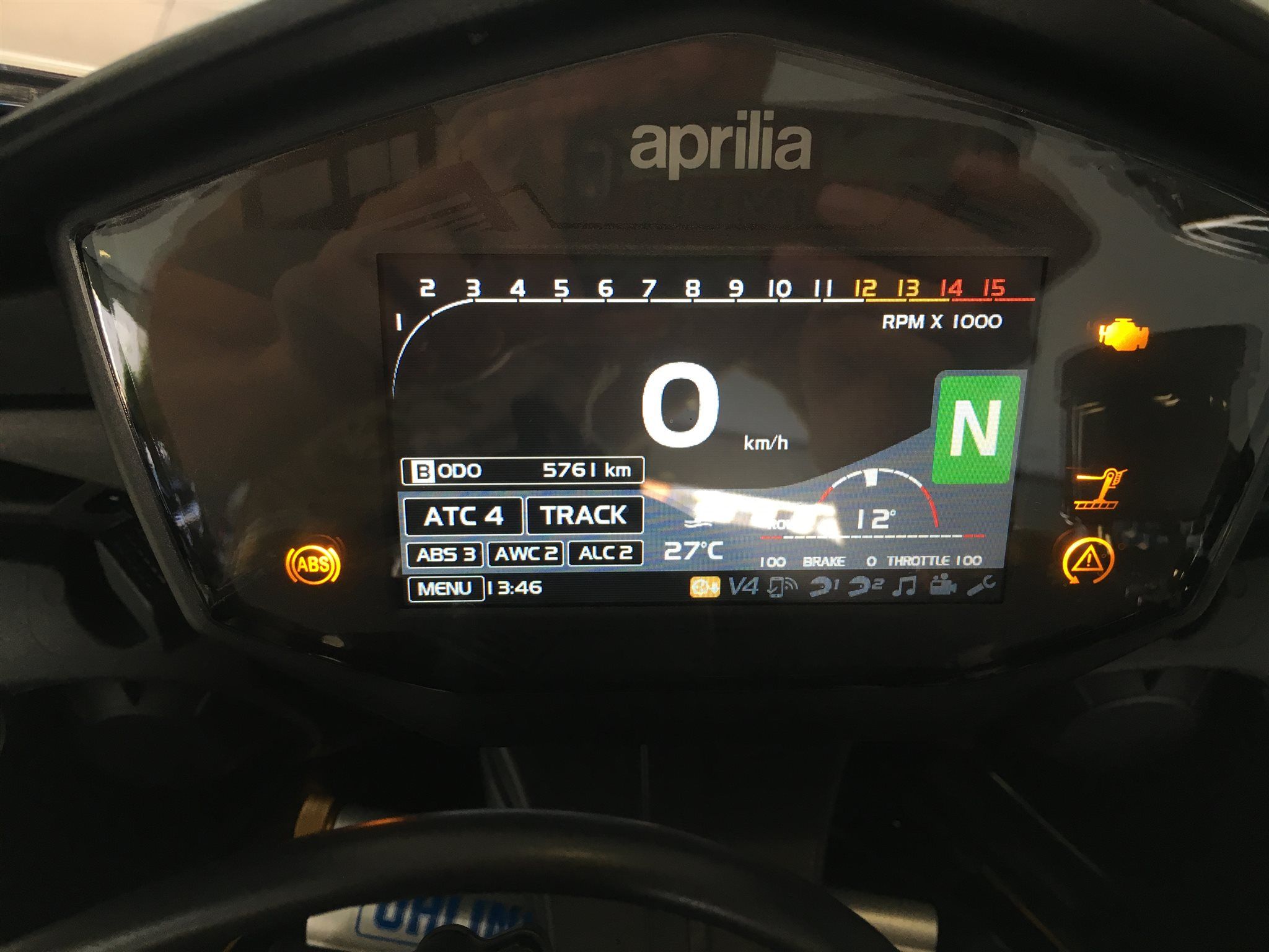 Aprilia RSV 1000 (RSV Mille) V4 RF