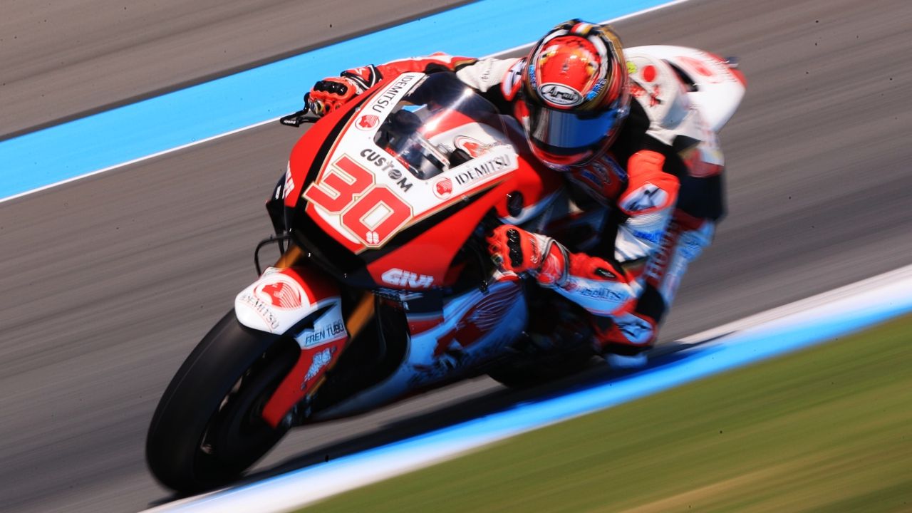 Takaaki Nakagami con la Honda RC213V del LCR (Foto: Gold & Goose)