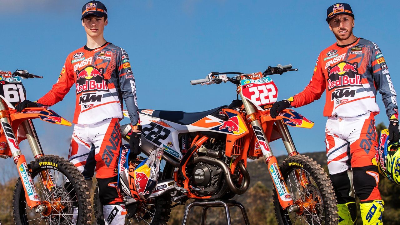 Jorge Prado y Tony Cairoli (Foto: KTM)