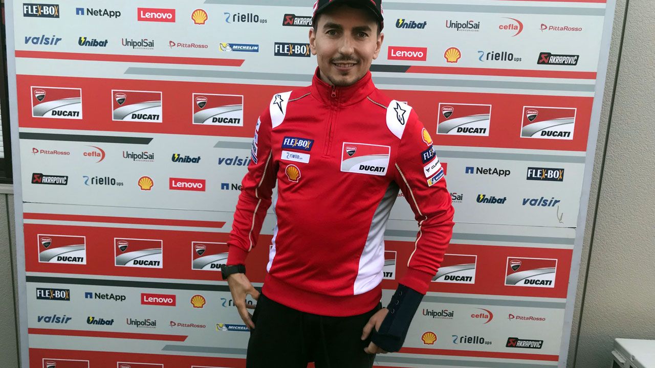 Jorge Lorenzo es duda en Japón: “La lesión es más grave de lo que pensaba”