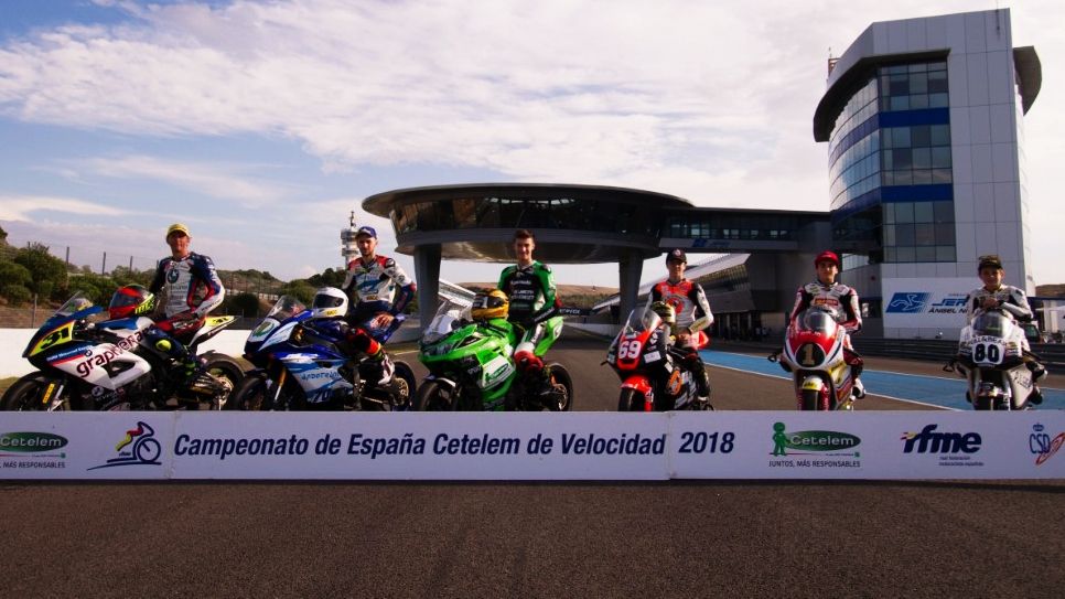 Carmelo Morales, Marc Alcoba, Ferrán Hernández, Marcos Ruda, Adrián Cruces y David Alonso (Foto: RFME CEV)