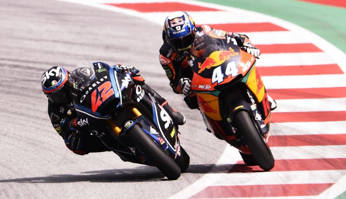 La victoria ante Miguel Oliveira en Austria fue el punto de inflexión para Pecco Bagnaia (Foto: Gold & Goose)