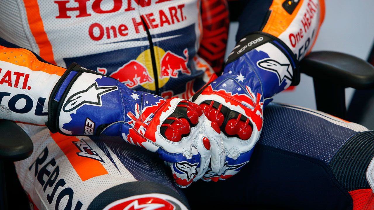 El tributo de Marc Márquez a Mick Doohan (Foto: Jaime Olvares - Repsol Media)
