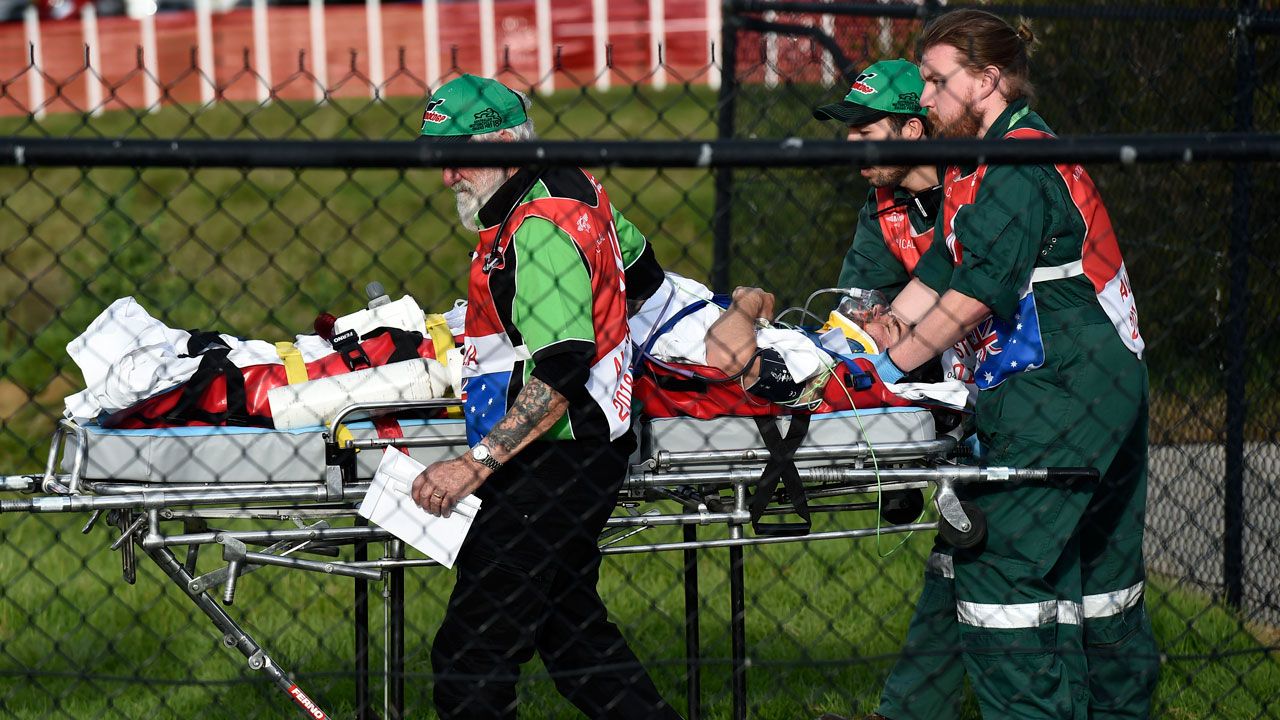 Cal Crutchlow se pierde el GP de Australia tras sufrir una caída a 240 km/h