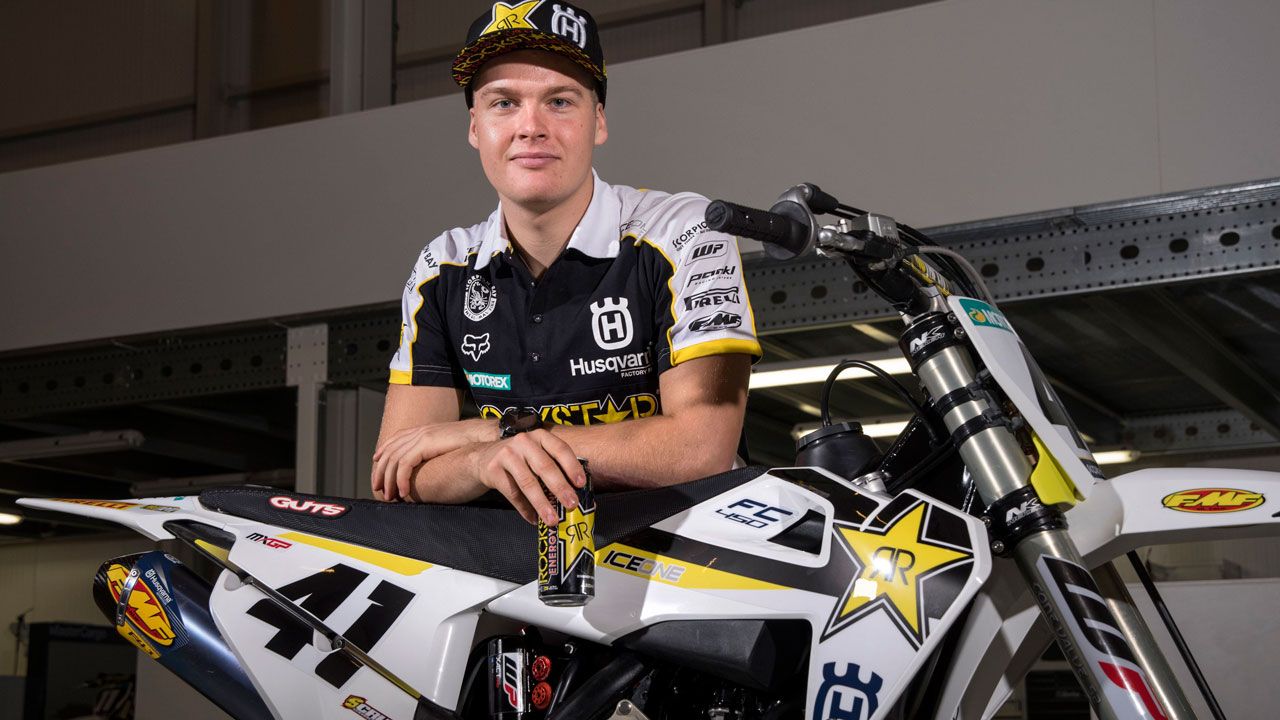 Pauls Jonass, con Husqvarna Factory en MXGP 2019
