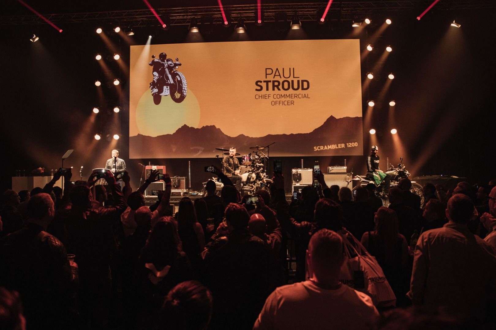 Triumph Scrambler 1200, presentación en Londres