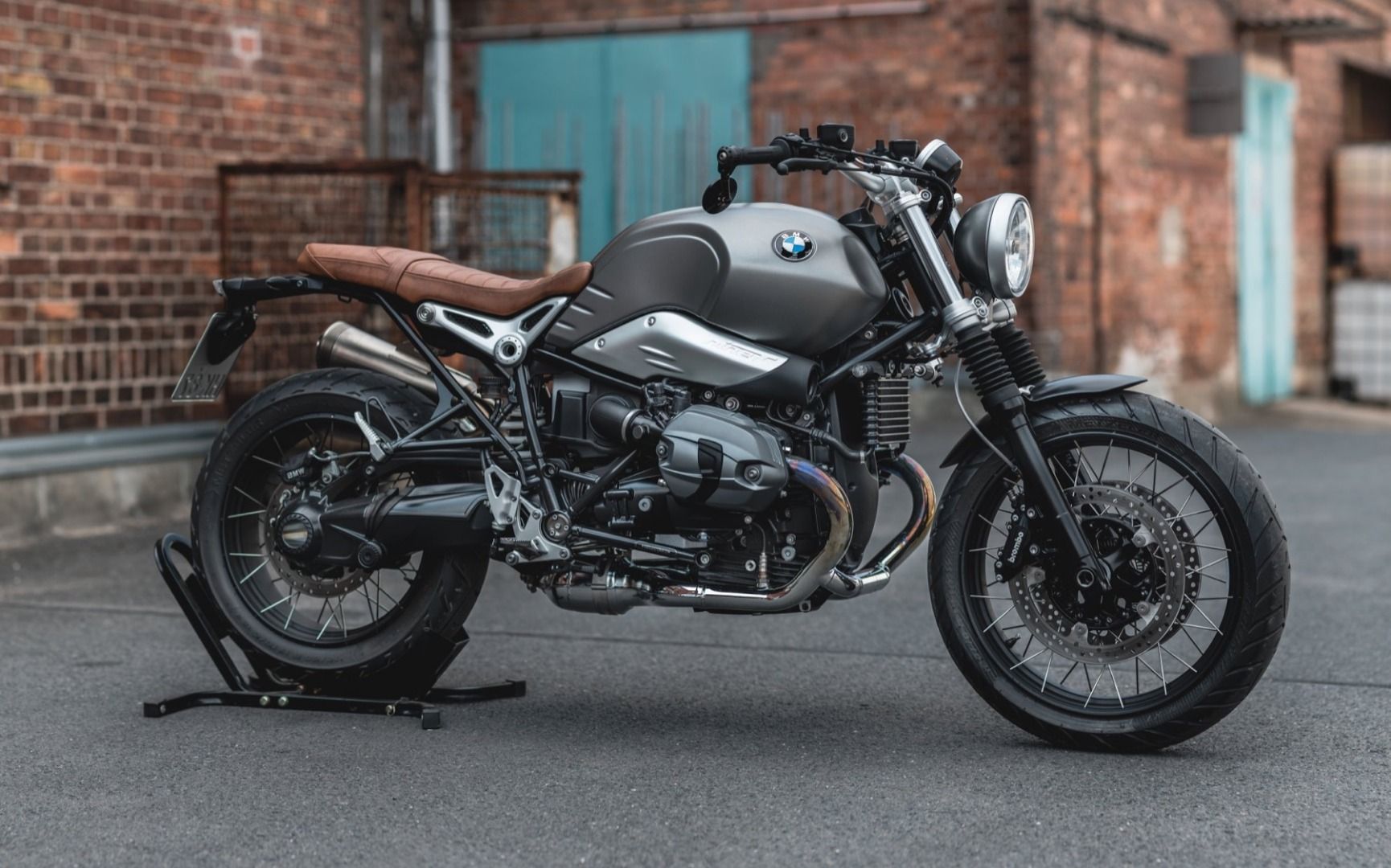 BMW R NineT con kit de Hookie Co.