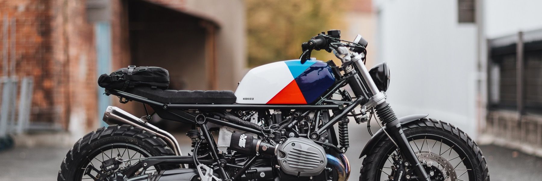 BMW R NineT con kit de Hookie Co.