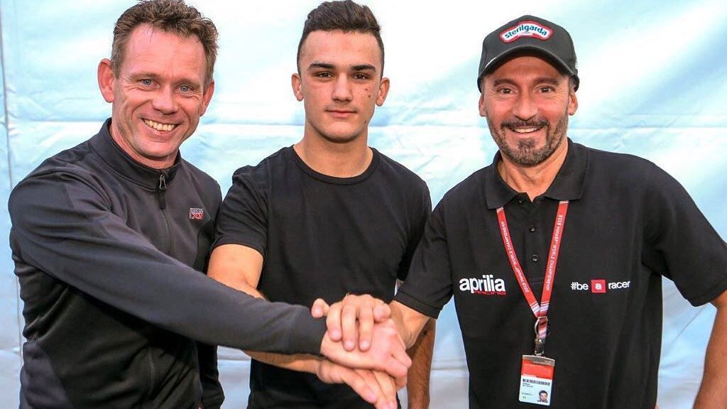 Max Biaggi llega al Mundial de Moto3 con Arón Canet como piloto estrella