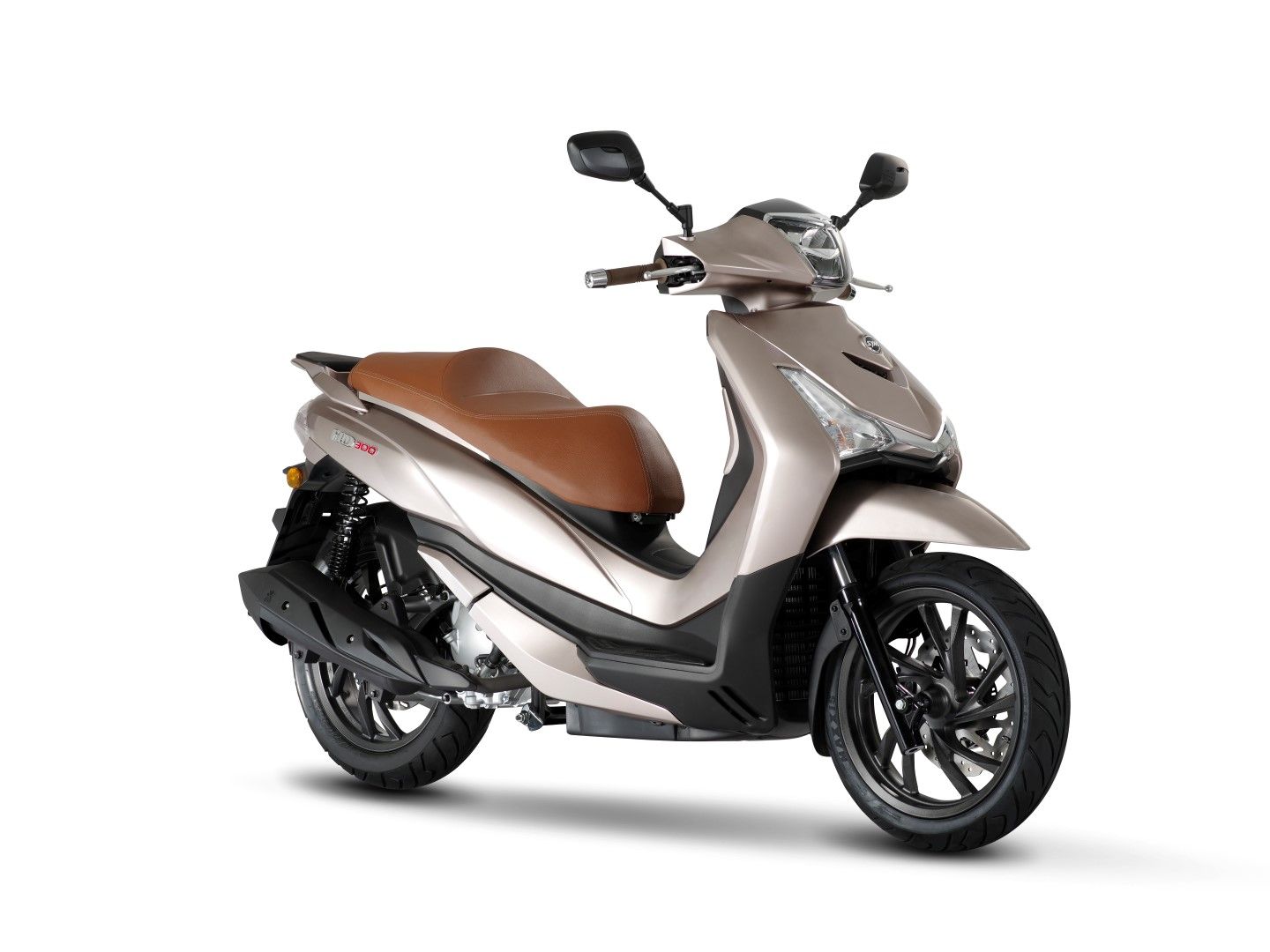 SYM HD 300, renovación por completo del ciudadano de rueda alta