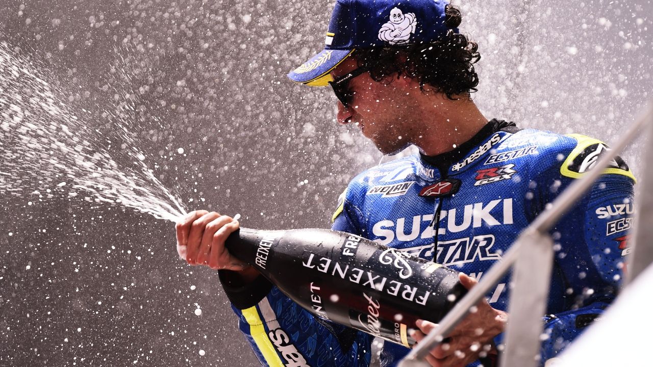 Álex Rins: “Nadie contaba conmigo para el podio”
