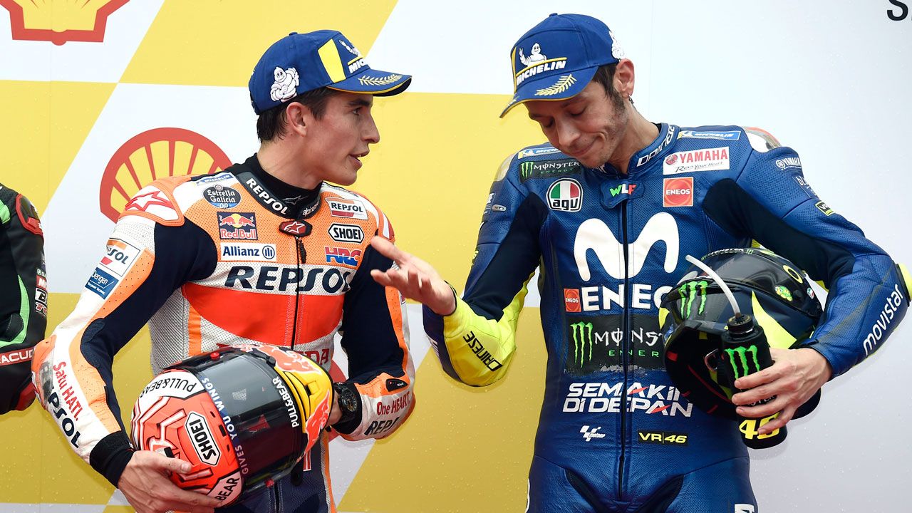 Valentino Rossi. “Con la Yamaha 2017 correr en mojado era una pesadilla”