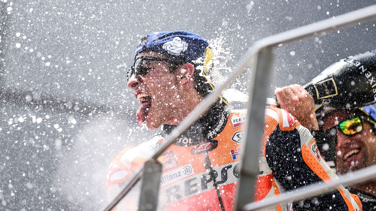 Marc Márquez. “¿Extra de motivación en Sepang? Sí, hoy tenía ganas de ganar”