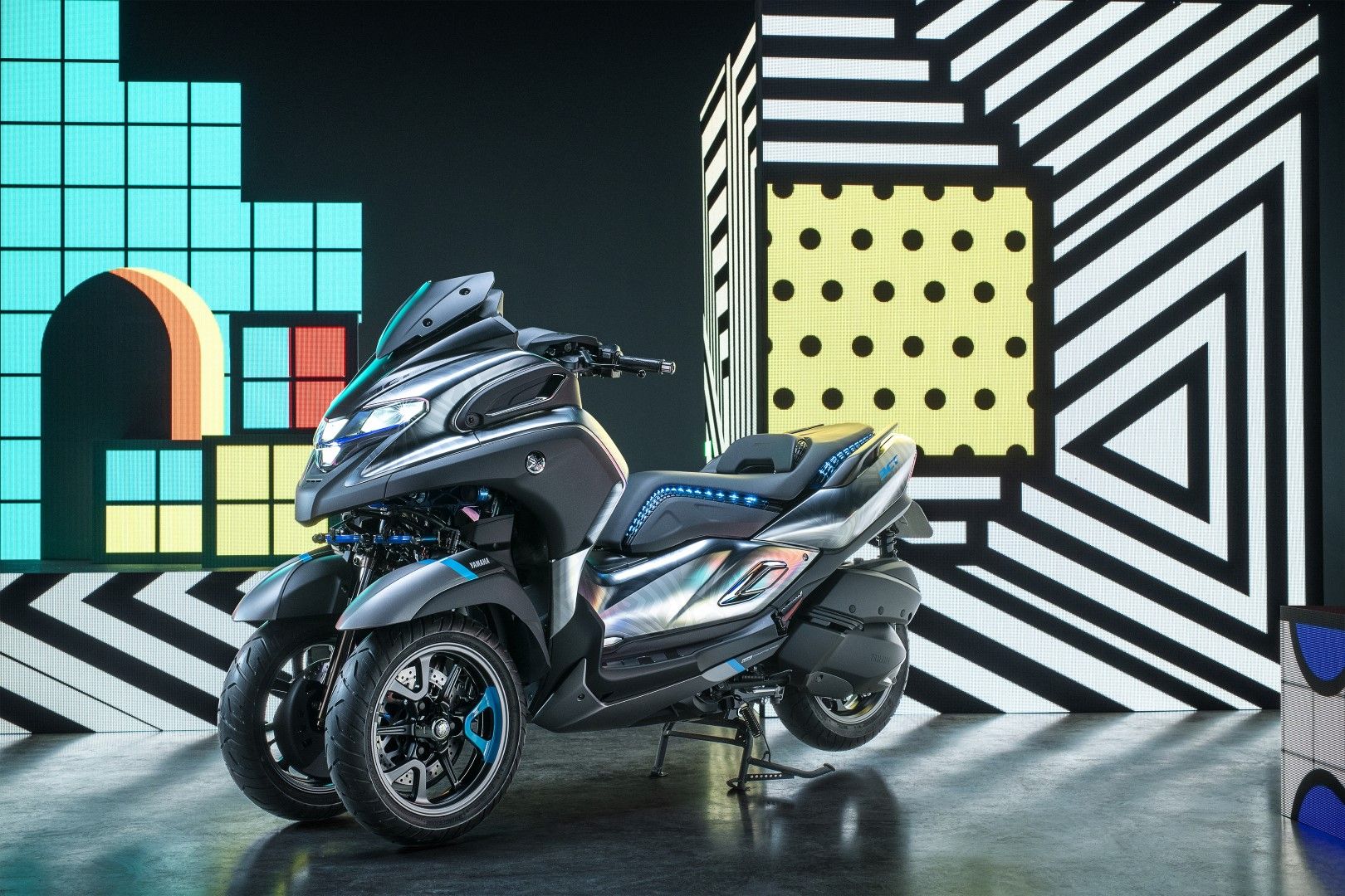 Yamaha 3CT, prototipo para la movilidad urbana y futurible hermano mayor del Tricity pero más sofisticado