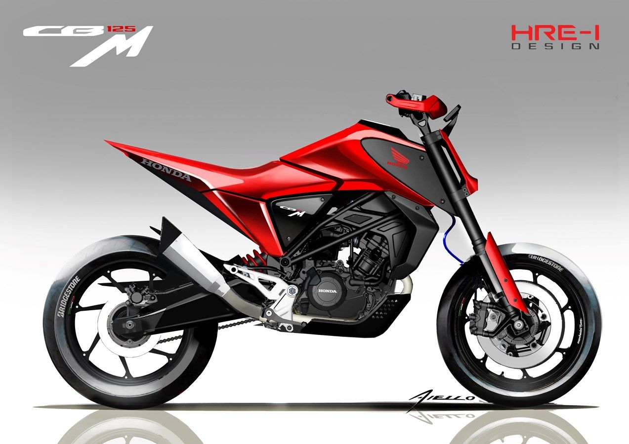 Honda CB125M y CB125X, dos conceptos en el EICMA de MIlán. Fotos