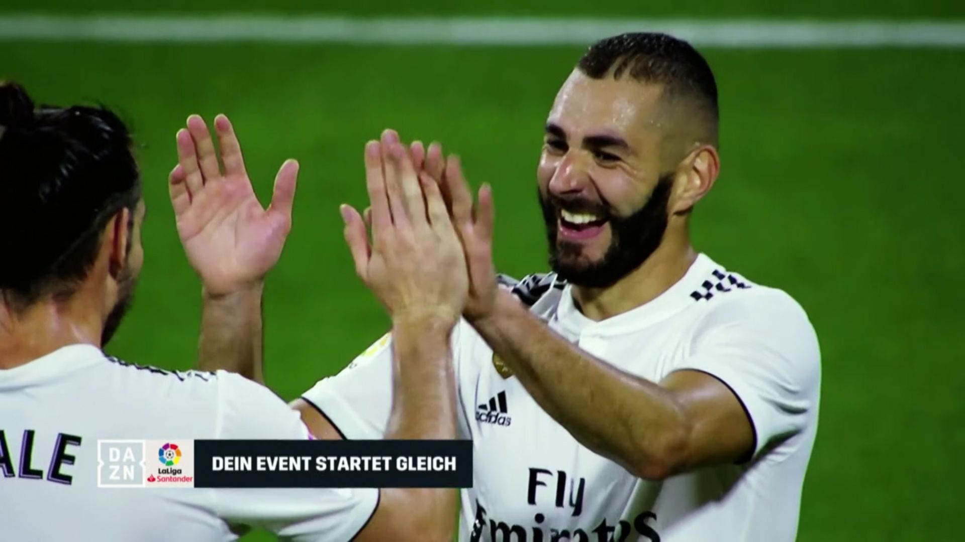 DAZN, menús y ejemplos