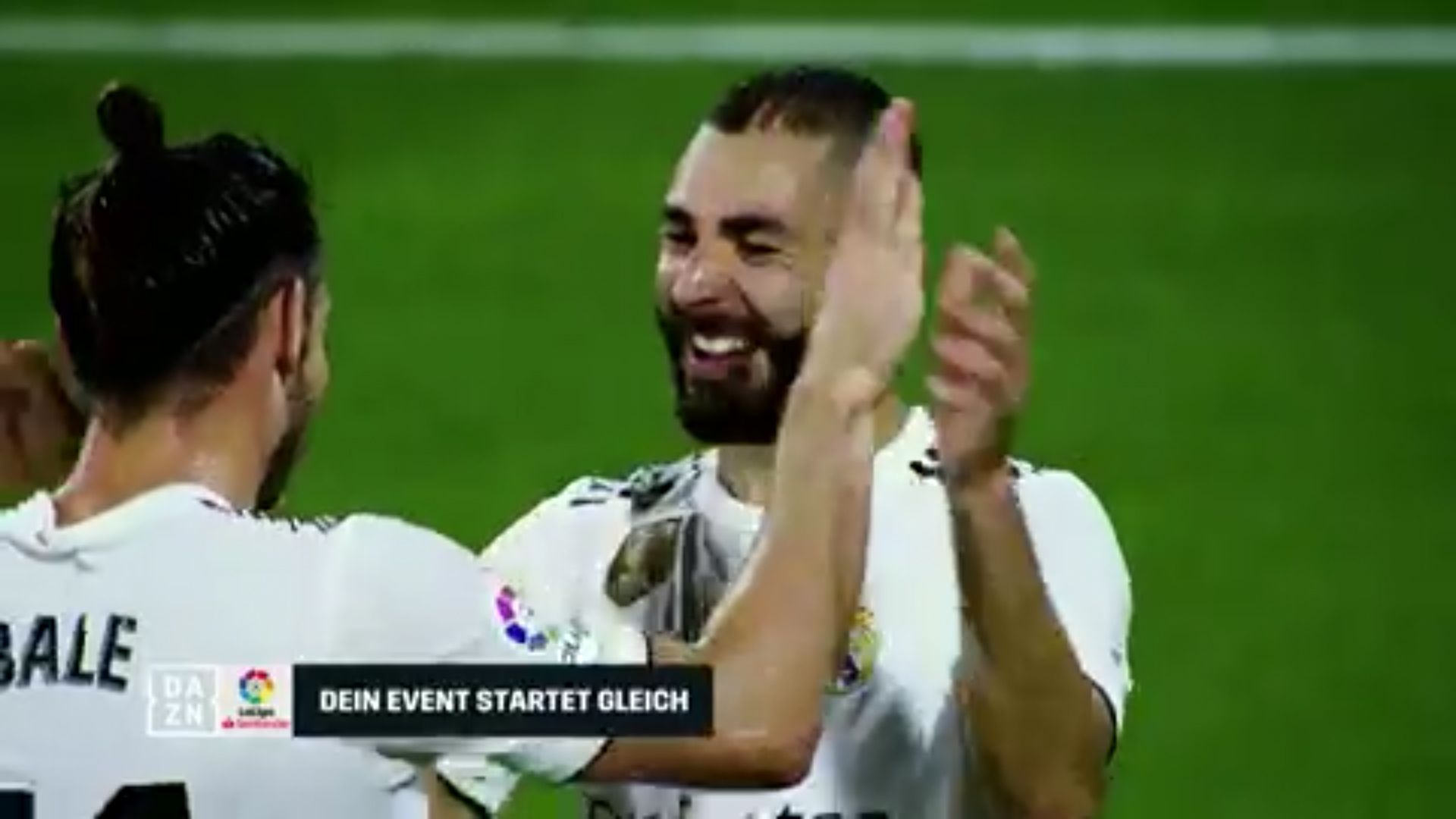 DAZN, menús y ejemplos