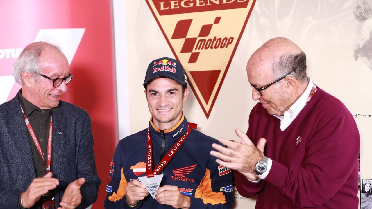 Dani Pedrosa es el 29º piloto en ser nombrado MotoGP Legend (Foto: Gold & Goose)
