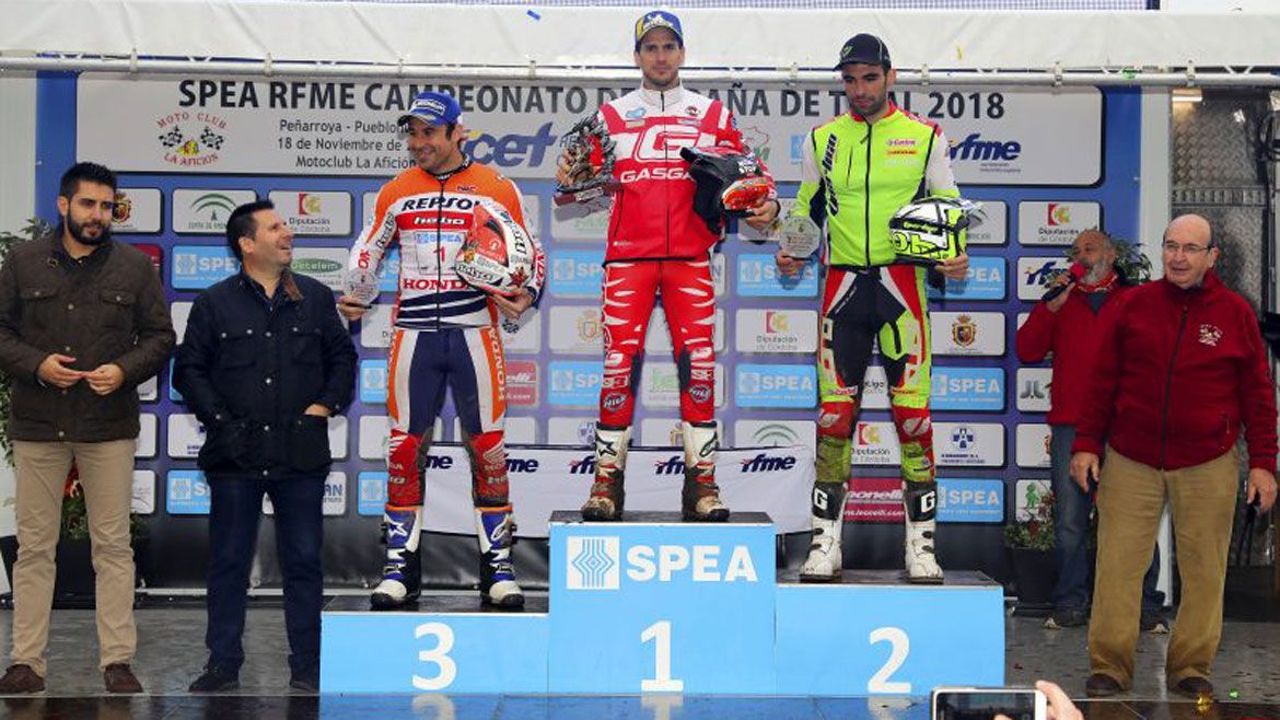 Victoria para Fajardo y décimo título de Bou en la última prueba del Nacional de Trial