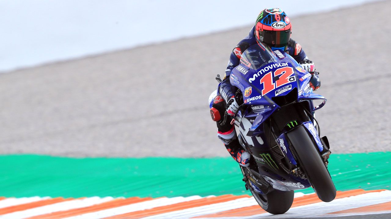 Maverick Viñales: “El nuevo motor mejora muchísimo, es otra vida”