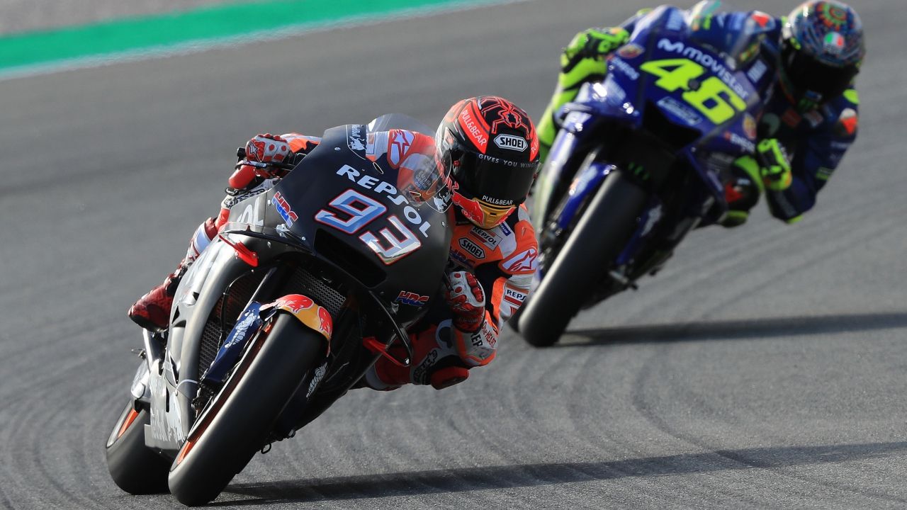 Marc Márquez y Valentino Rossi (Foto: Gold & Goose)