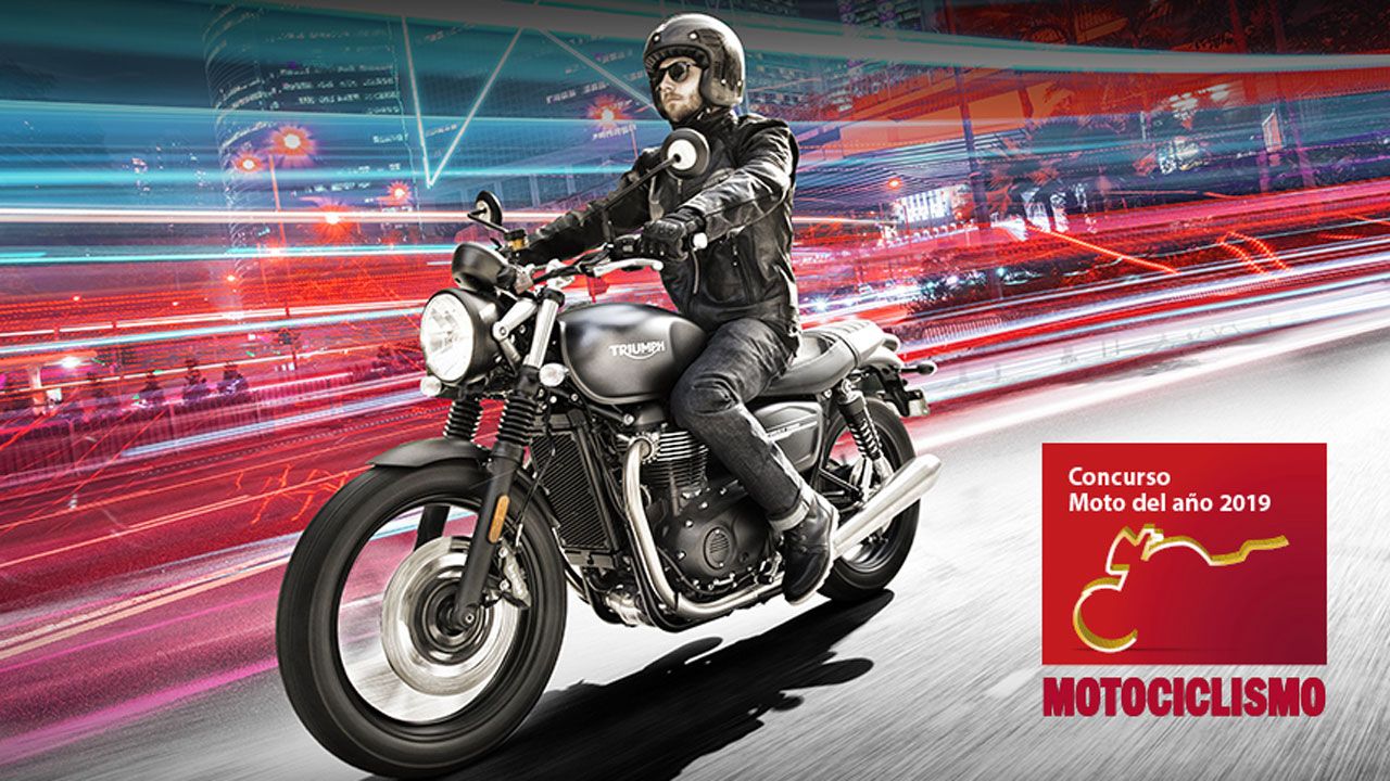 La Moto del Año 2019: ¡Llévate una Triumph Street Twin!