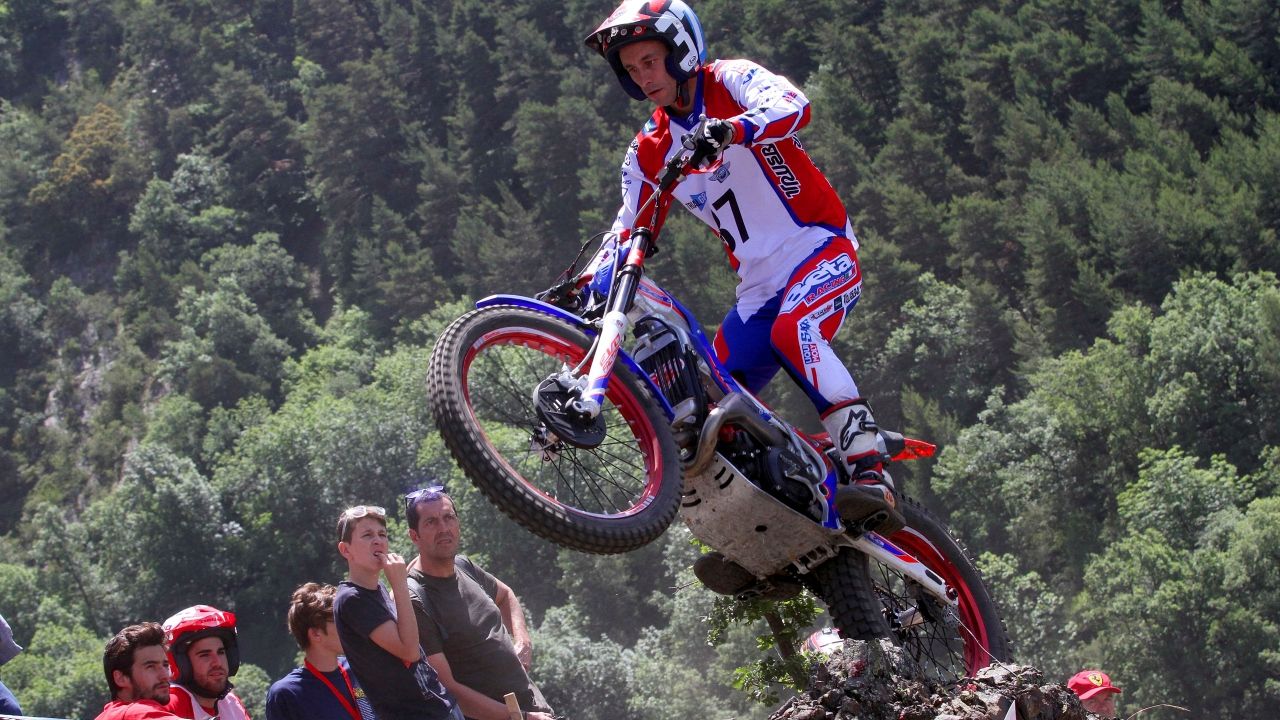Albert Cabestany en acción en el pasado GP de Andorra (Foto: Beta)