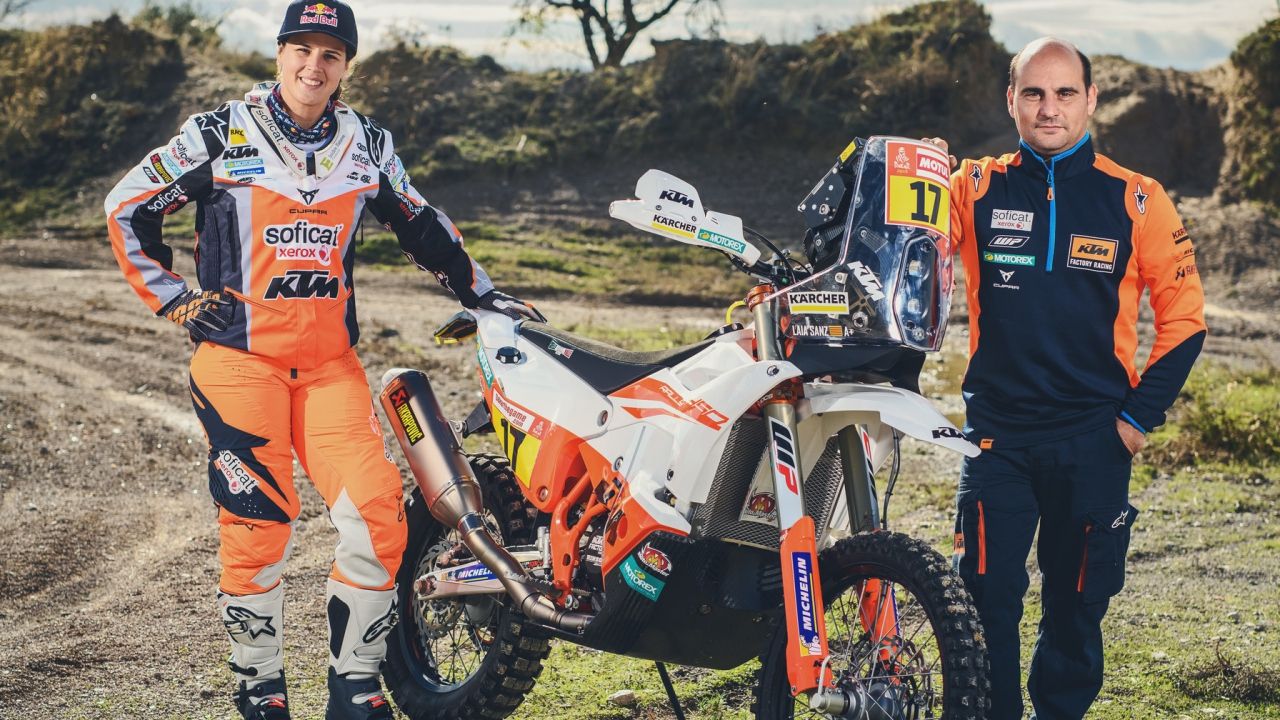 Laia Sanz previa Dakar 2019