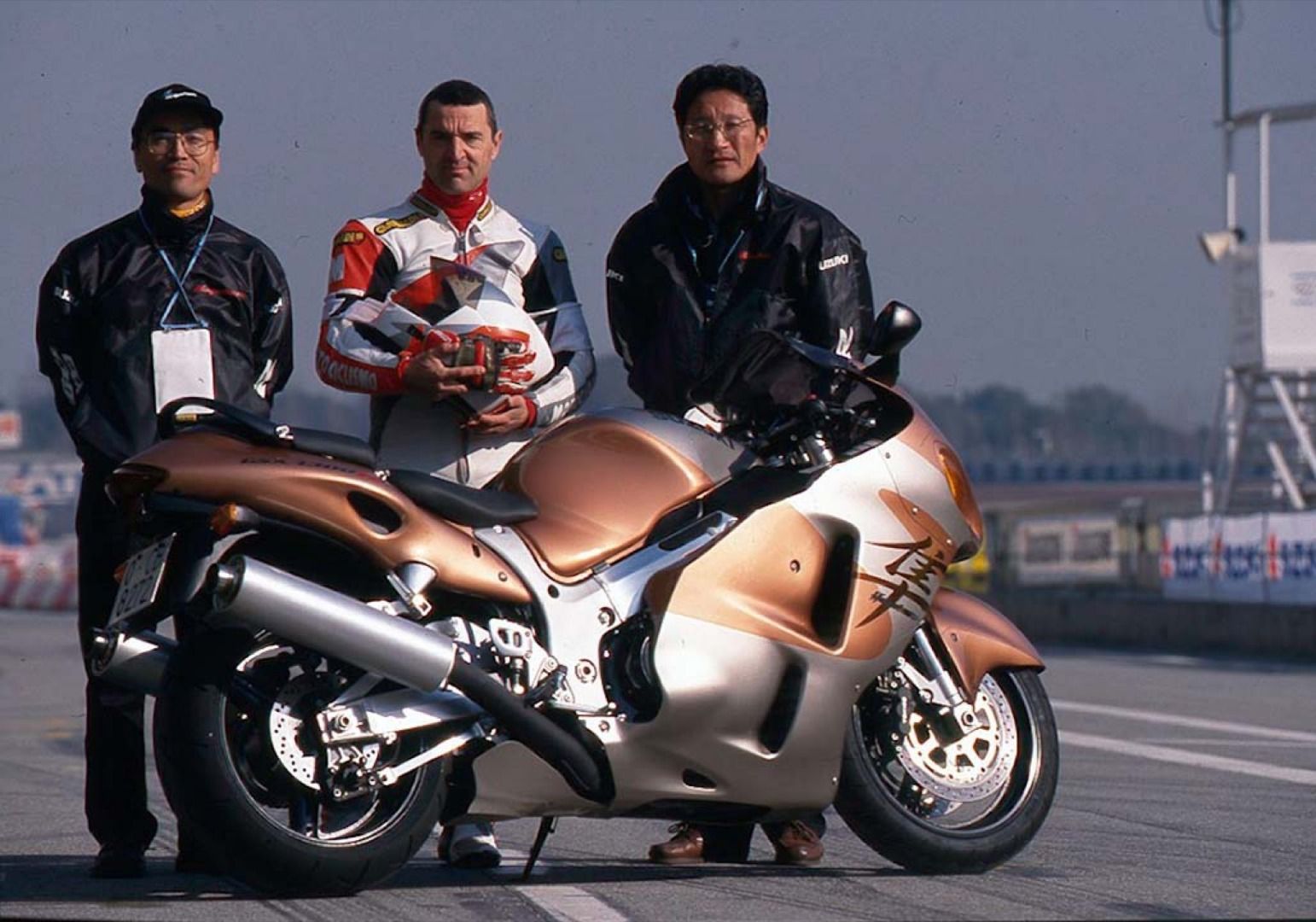 Suzuki Hayabusa 1999, galería de la prueba original
