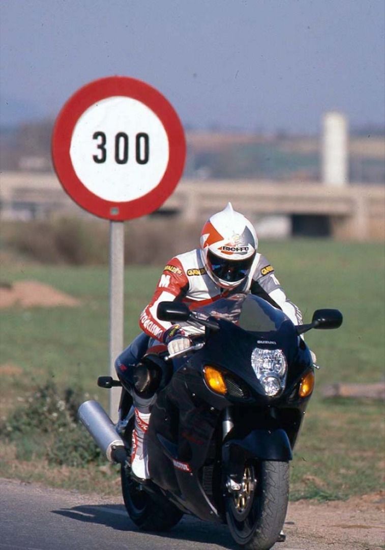 Suzuki Hayabusa 1999, galería de la prueba original