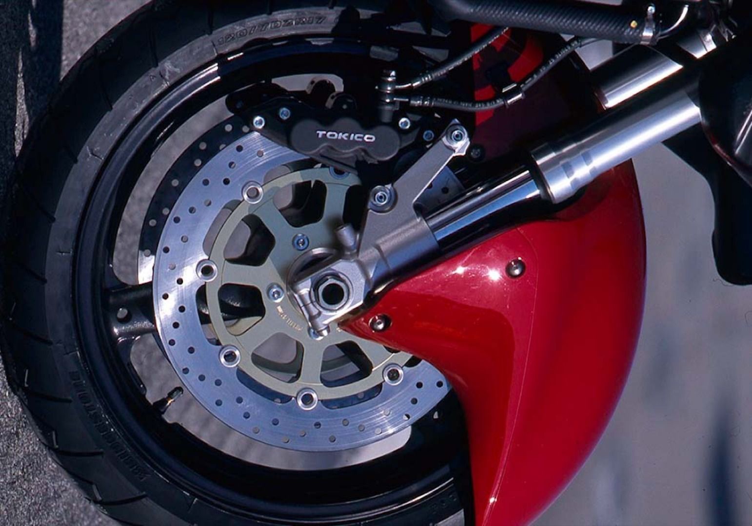 Suzuki Hayabusa 1999, galería de la prueba original