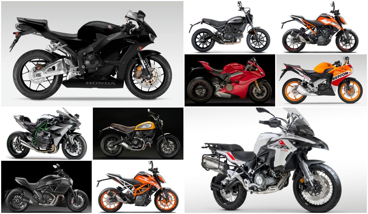 Las 10 motos más buscadas de 2018