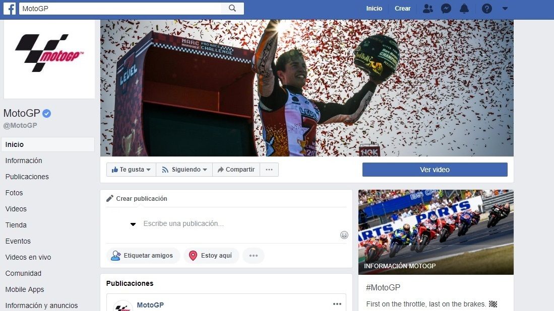 MotoGP tiene más de 13 millones de seguidores sólo en Facebook.