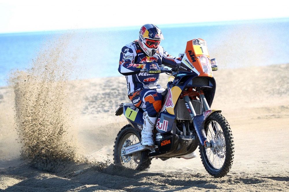 Todas las KTM ganadoras del Dakar
