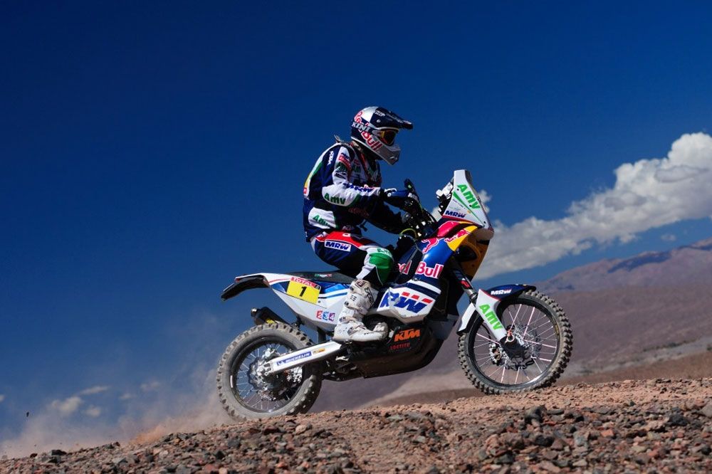 Todas las KTM ganadoras del Dakar