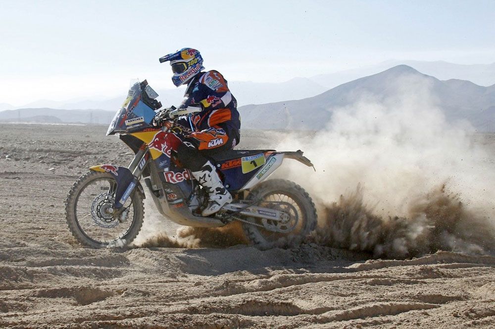Todas las KTM ganadoras del Dakar