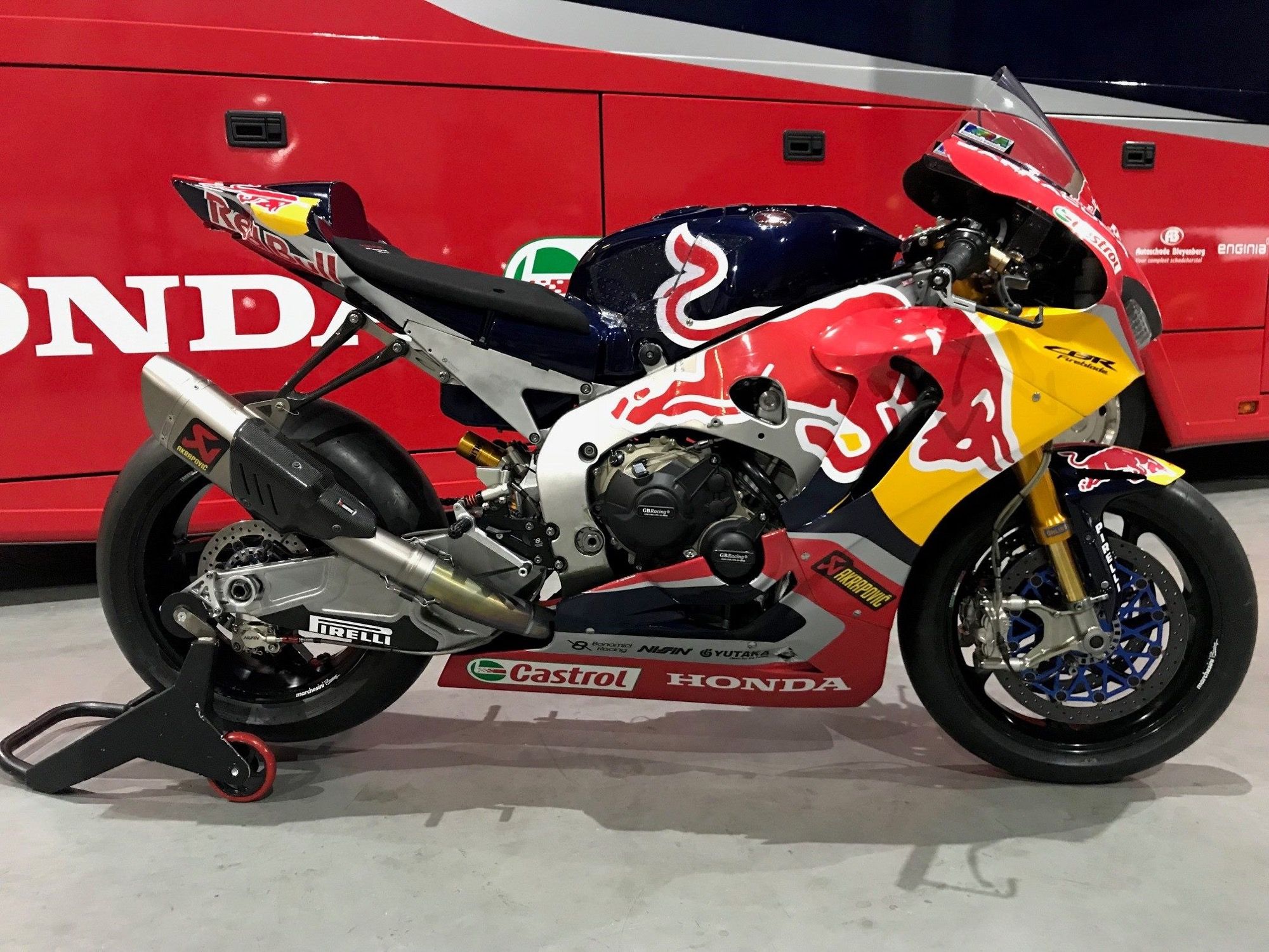 A la venta la Honda CBR 1000 RR SP2 del Ten Kate