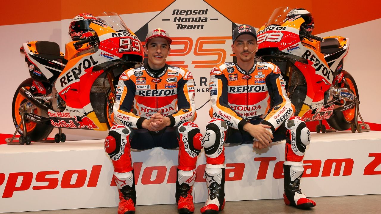 Presentación Repsol Honda MotoGP 2019 con Marc Márquez y Jorge Lorenzo