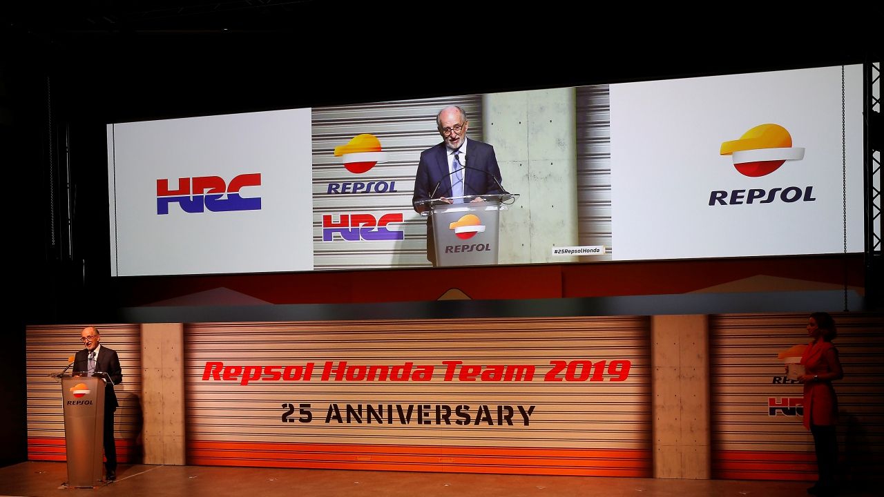 Presentación Repsol Honda MotoGP 2019 con Marc Márquez y Jorge Lorenzo