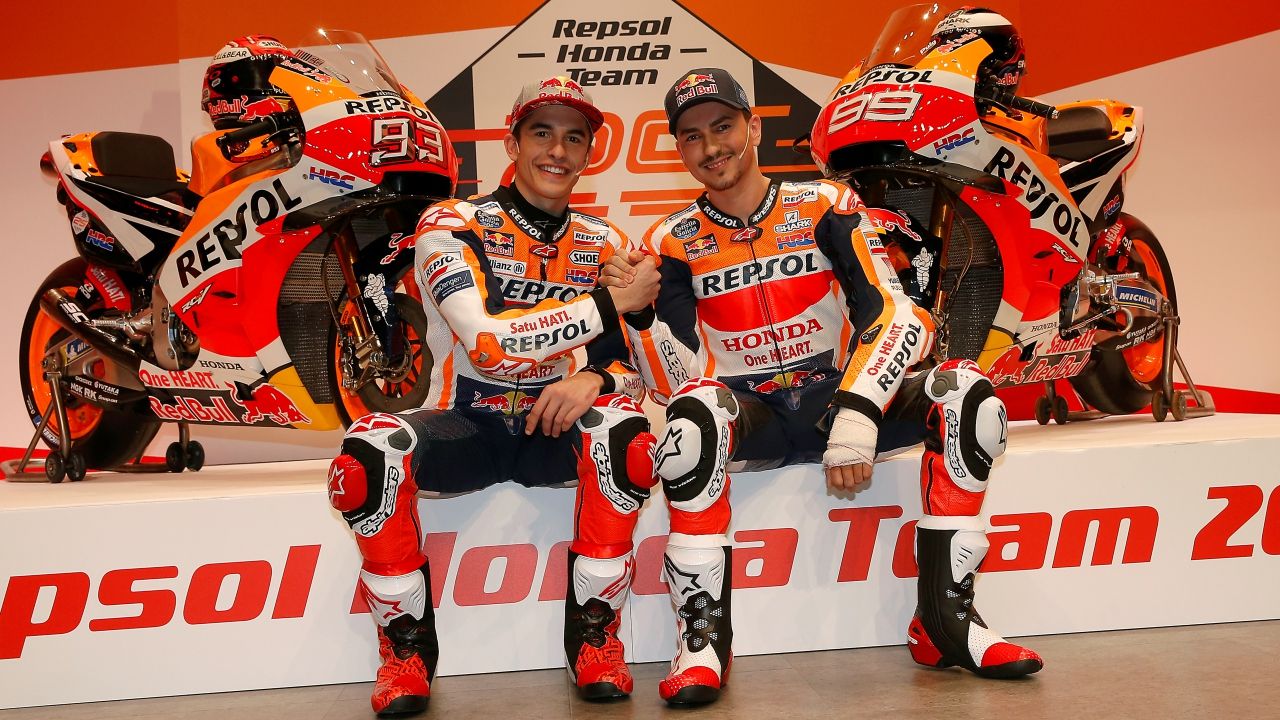 Presentación Repsol Honda MotoGP 2019 con Marc Márquez y Jorge Lorenzo