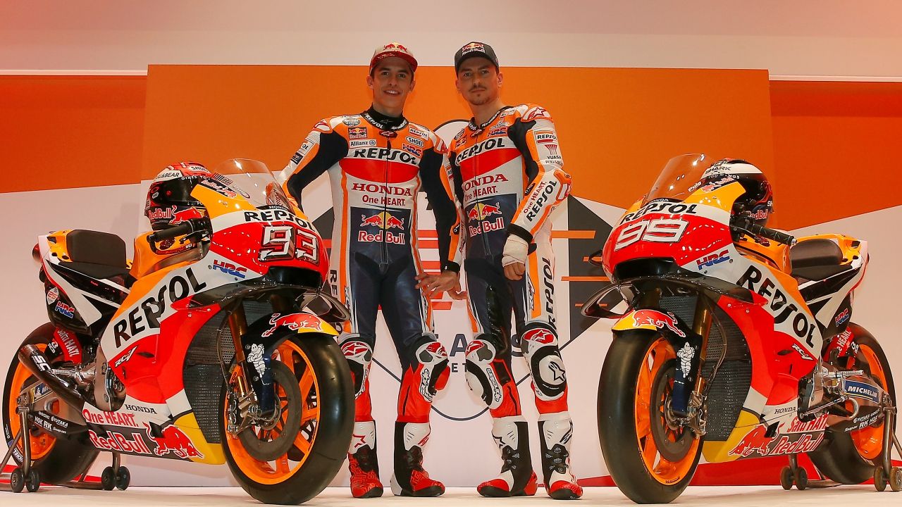 Presentación Repsol Honda MotoGP 2019 con Marc Márquez y Jorge Lorenzo