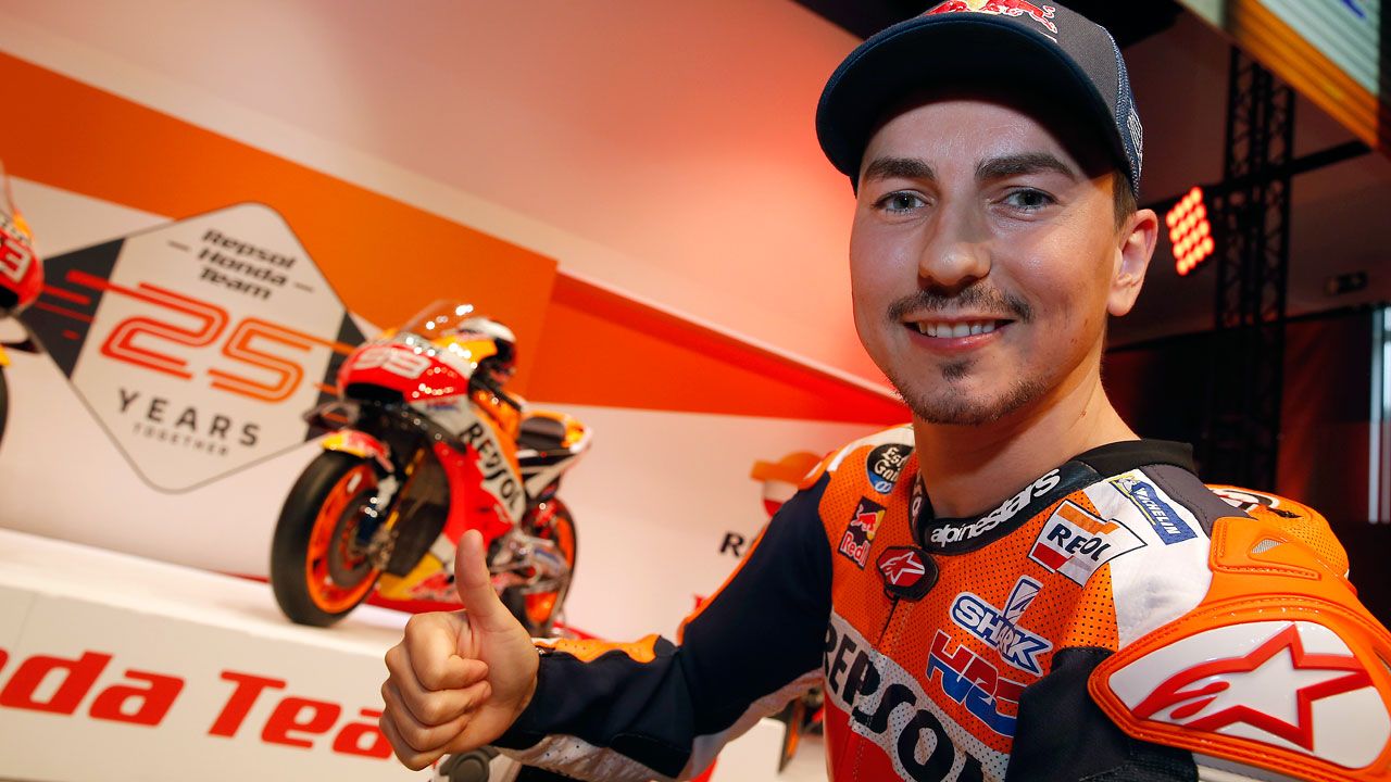 Jorge Lorenzo: “Llegar al Repsol Honda es otro nivel”