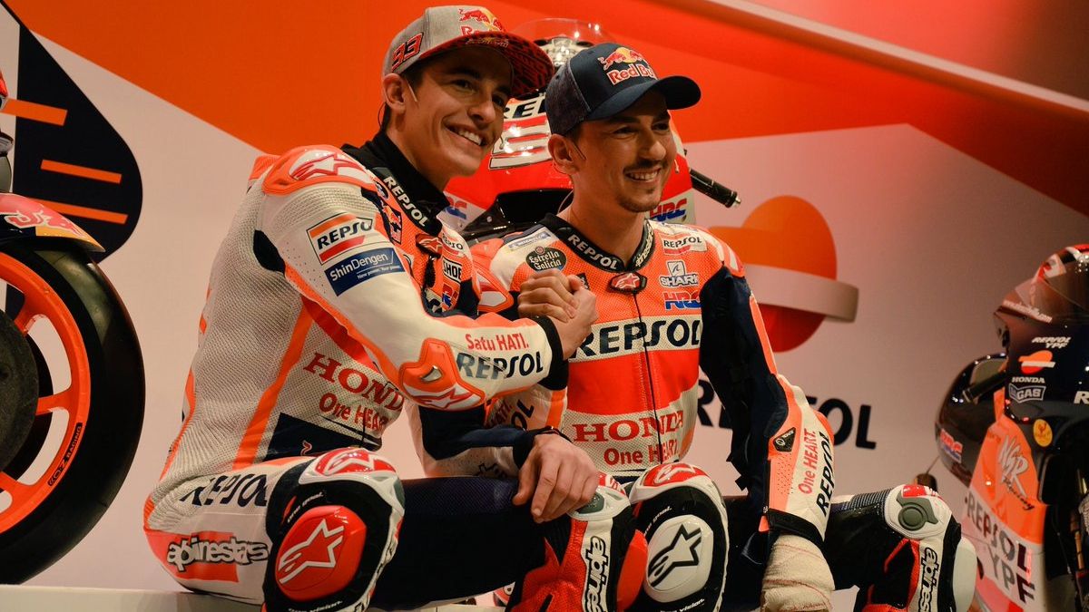 Honda presenta la RC213V para MotoGP 2019 con Marc Márquez y Jorge Lorenzo
