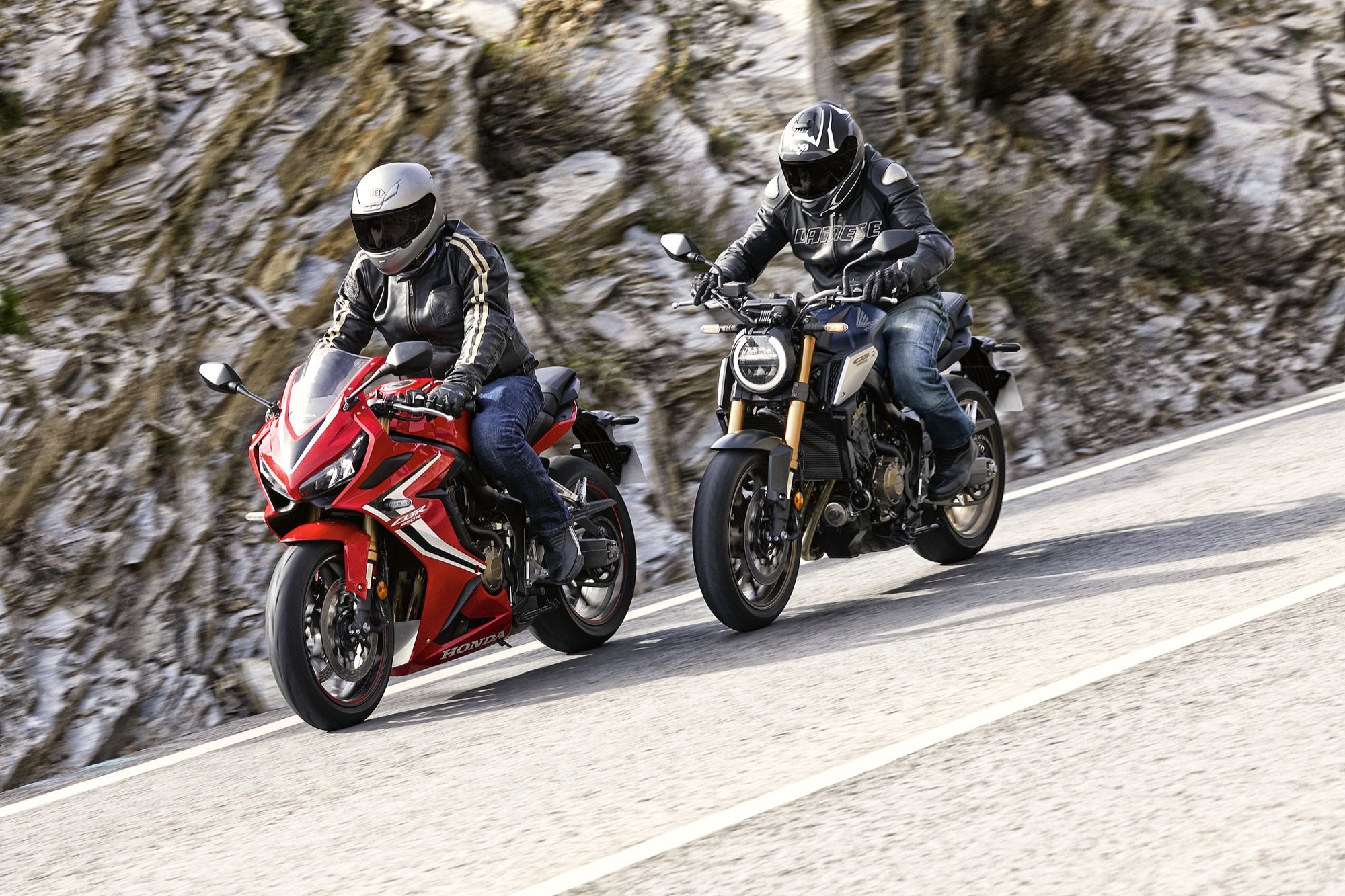 Honda CB650R & CBR650R, prueba y primeras impresiones